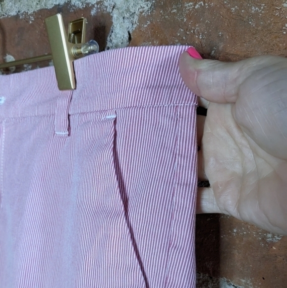 Tommy Hilfiger Red‎ & White Size 8 Striped Pants - Picture 3 of 7
